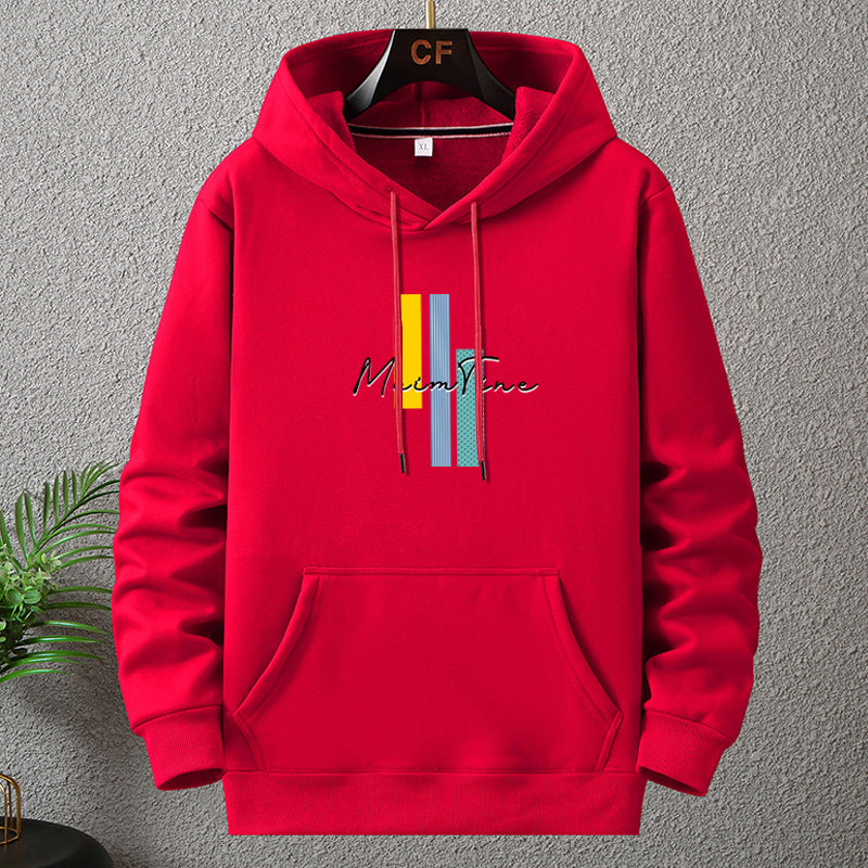 Sweat à Capuche en Polaire Épaisse pour Hommes