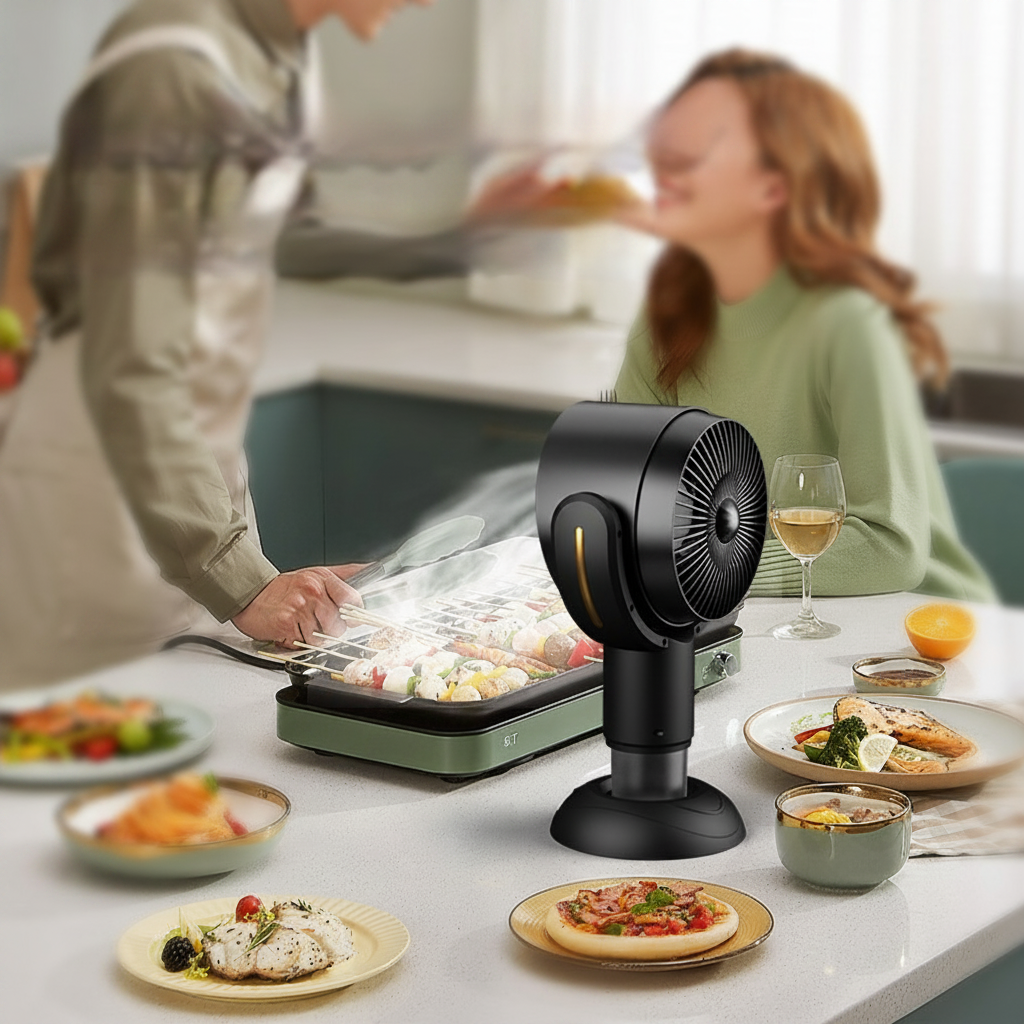 Éliminateur de Fumée de Hotte de Table Portable