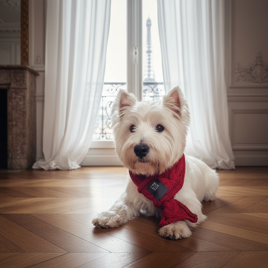 Écharpe Chaude Épaisse pour Chiens - Écharpe Mignonne pour Animaux